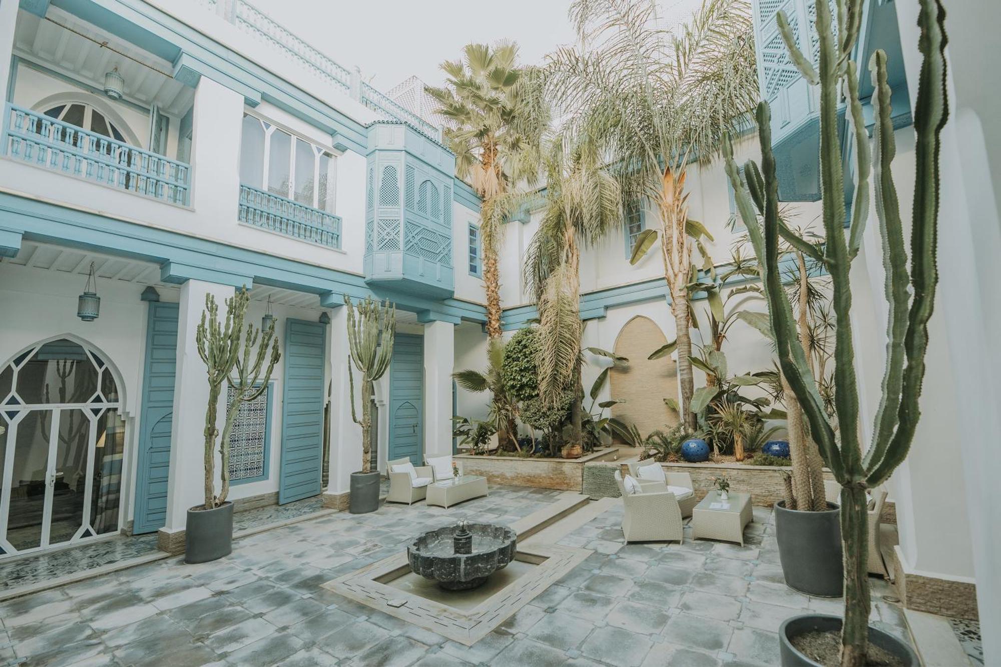 Riad Le Perroquet Bleu Suites & Spa Marrakesh Ngoại thất bức ảnh