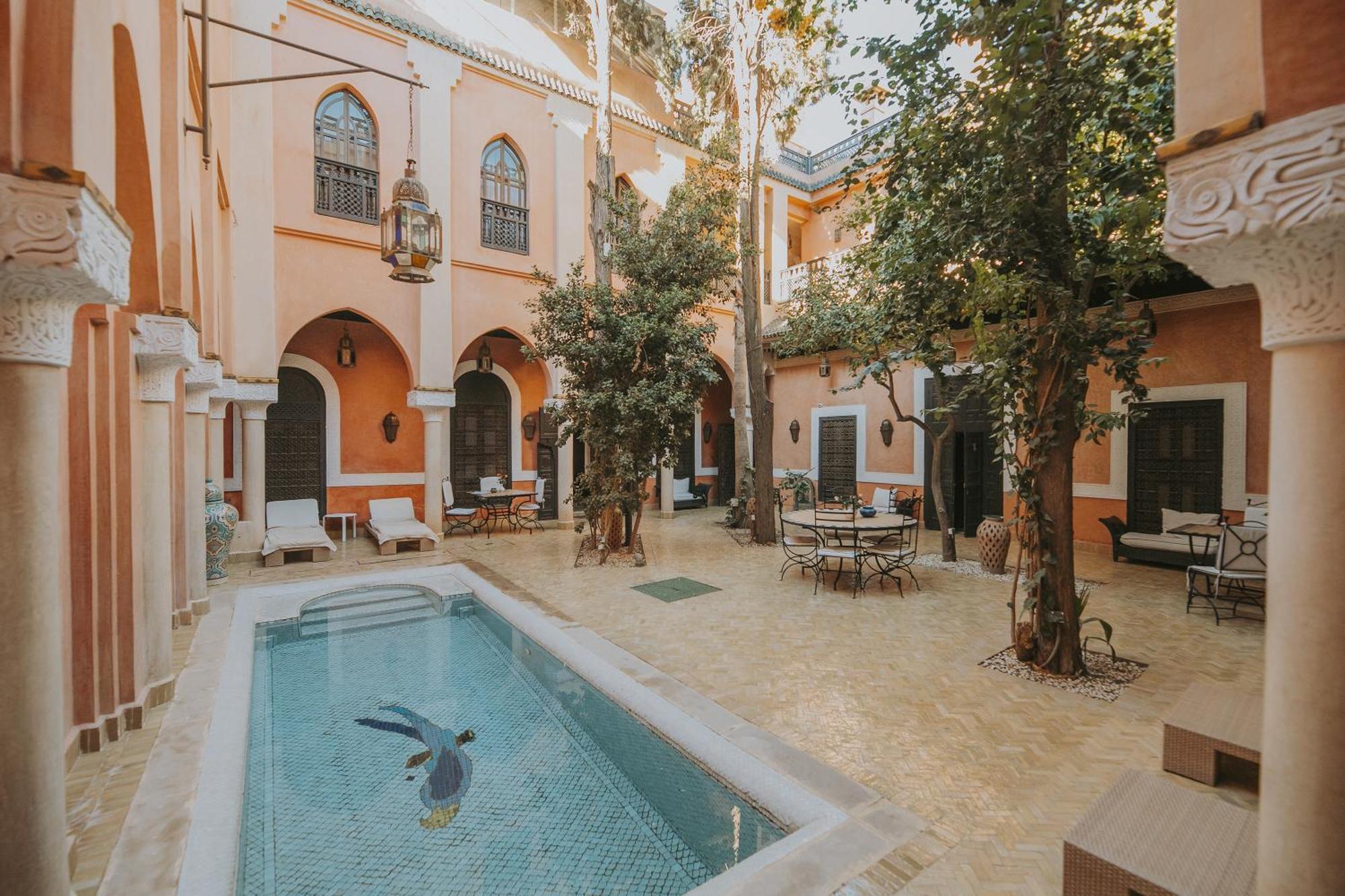 Riad Le Perroquet Bleu Suites & Spa Marrakesh Ngoại thất bức ảnh