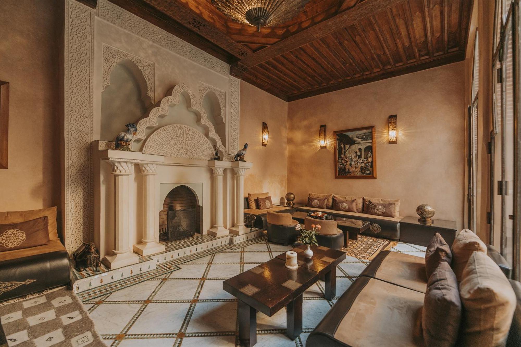 Riad Le Perroquet Bleu Suites & Spa Marrakesh Ngoại thất bức ảnh