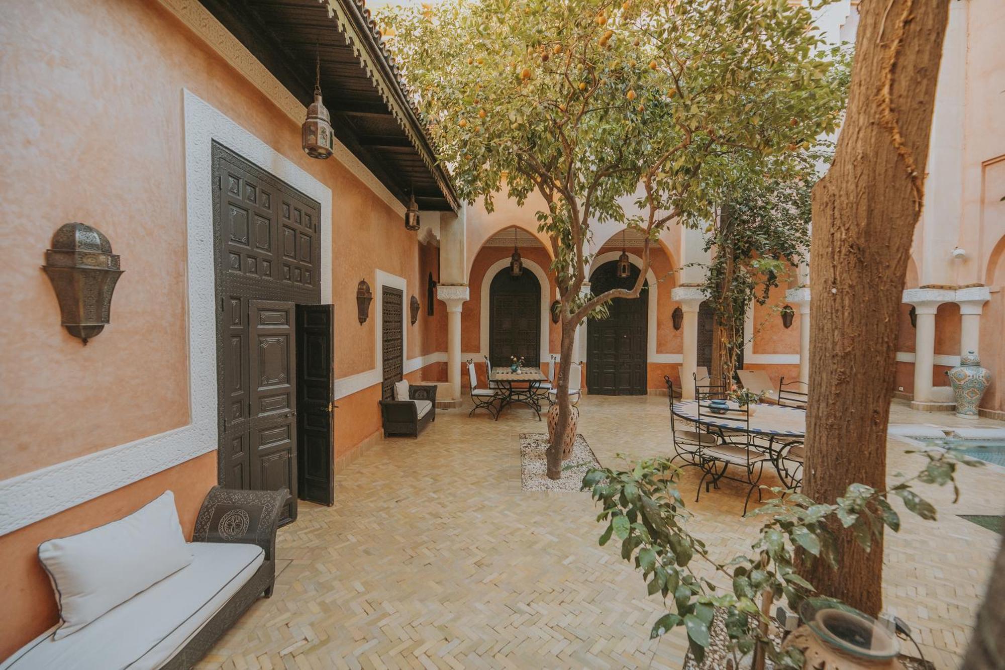 Riad Le Perroquet Bleu Suites & Spa Marrakesh Ngoại thất bức ảnh