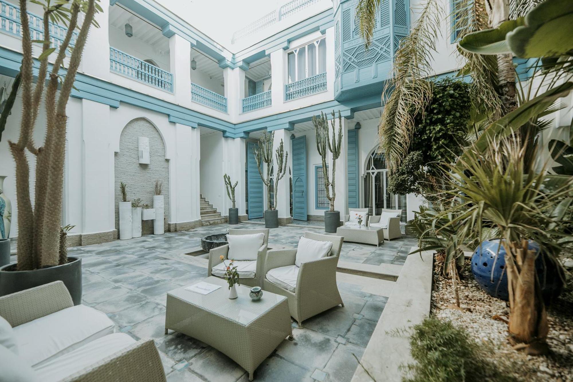 Riad Le Perroquet Bleu Suites & Spa Marrakesh Ngoại thất bức ảnh