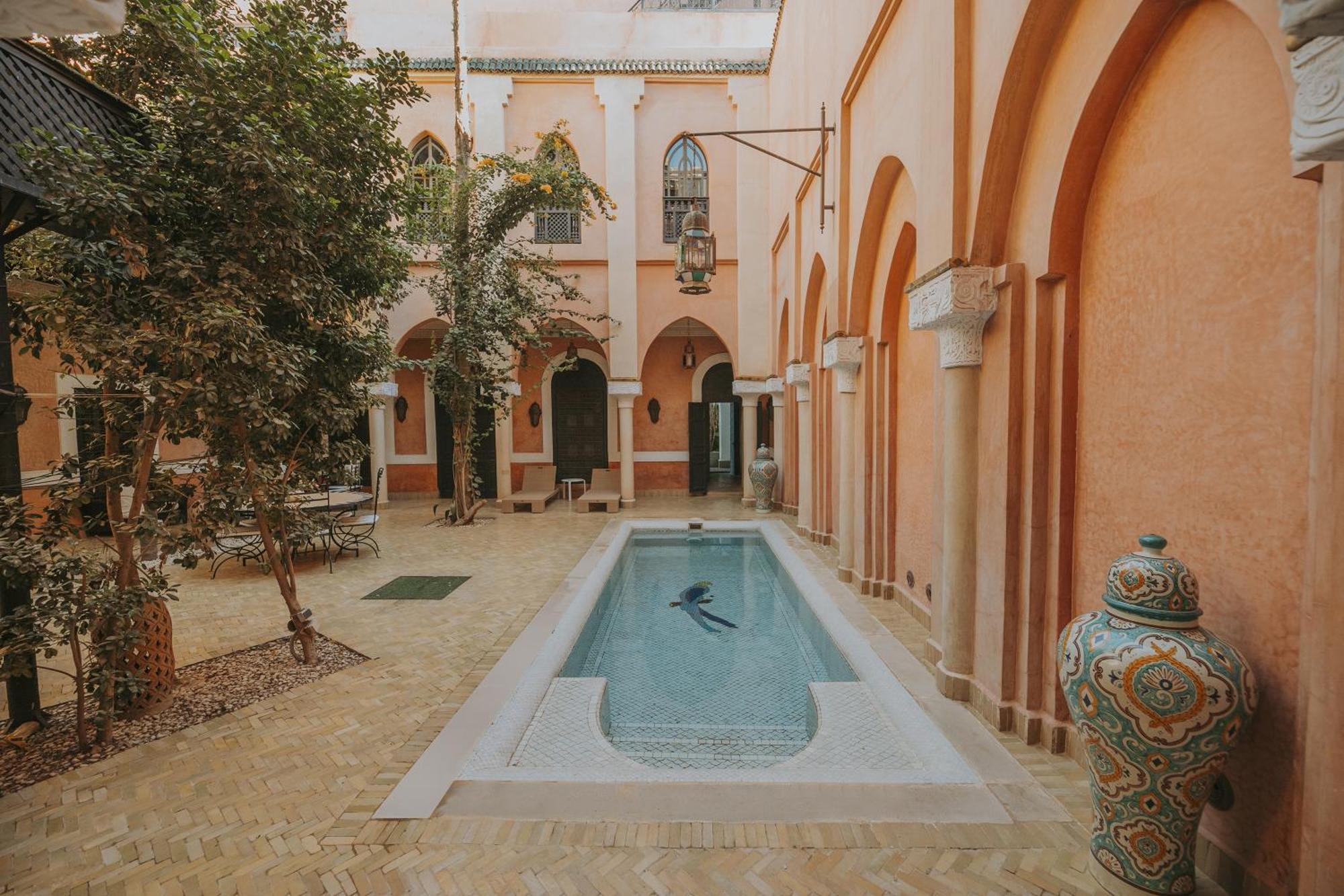 Riad Le Perroquet Bleu Suites & Spa Marrakesh Ngoại thất bức ảnh
